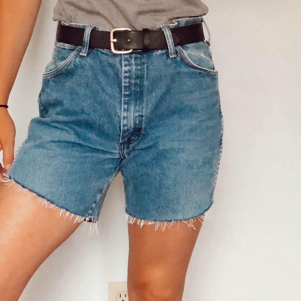 WRANGLER cut off shorts